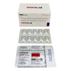 Doxycycline hydrochloride & lactic acid bacilus capsules