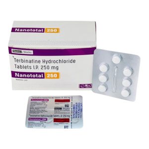 Terbinafine Hydrochloride Tablets IP 250 mg