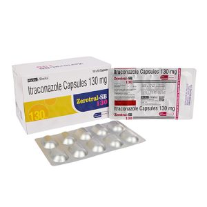 Itraconazole capsules 130 mg